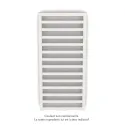 Kadrane EC, couleur Light Beige, 380W, H 971 mm / L 400 mm robinet couleur