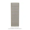 Kadrane EC, couleur Beige Quartz, 966W, H 1835 mm / L 600 mm robinet couleur