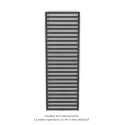 Kadrane EC, couleur Anthracite Grey, 966W, H 1835 mm / L 600 mm robinet couleur