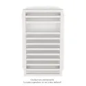 Kadrane Spa EC, Light Beige, 332W, H 803 mm / L 450 mm, robinet couleur