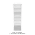 Kadrane Spa EC, White Matt, 851W, H 1827 mm / L 550 mm, robinet couleur