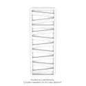 Kazeane EC, couleur 0556, 743W, H 1661 mm / L 600 mm, robinet couleur