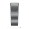 Kadrane EC, couleur Black Matt, 966W, H 1835 mm / L 600 mm robinet couleur
