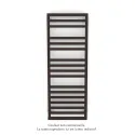 Kadrane Spa EC, Dark Brown, 493W, H 1251 mm / L 450 mm, robinet couleur