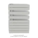 Fassane Spa Asymétrique EC gauche, Light Grey, 429W, H 805 mm / L 550 mm