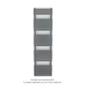 Altai Spa EC, Anthracite 0346, 614W, H 1540 mm / L 400 mm