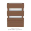 Régate EC, couleur Terracotta, 377W, H 741 mm / L 500 mm