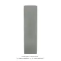 Altima EC V face lisse, couleur Grey Aluminium, 1310W, H 2013 mm / L 527 mm
