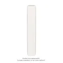 Altima EC V face lisse, couleur Light Beige, 749W, H 2013 mm / L 305 mm