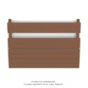 Régate EC, couleur Terracotta, 656W, H 666 mm / L 1000 mm