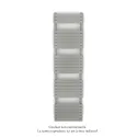 Altai Spa EC, Inox Look 0332, 614W, H 1540 mm / L 400 mm
