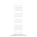 Forana EC, couleur Anthracite, 713W, H 1660 mm / L 500 mm