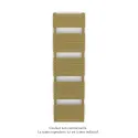 Altai Spa EC double, Beach Gold 0272, 1262W, H 1804 mm / L 500 mm