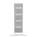 Altai Spa EC double, White Aluminium 9006, 1262W, H 1804 mm / L 500 mm