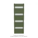 Altai Spa EC, Olive Green 6203, 738W, H 1540 mm / L 500 mm