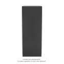Altima EC vertical, face lisse, Anthracite Grey, 1446W, H 2013 mm / L 749 mm