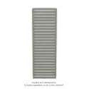Kadrane EC, couleur Cement Grey, 966W, H 1835 mm / L 600 mm robinet couleur