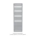 Kadrane Spa EC, Light Jeans, 851W, H 1827 mm / L 550 mm, robinet couleur