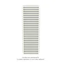 Kadrane EC, couleur Cream, 966W, H 1835 mm / L 600 mm robinet couleur