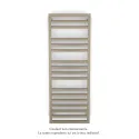 Kadrane Spa EC, Beige Quartz, 493W, H 1251 mm / L 450 mm, robinet couleur