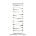 Kazeane EC, couleur 9010, 509W, H 1266 mm / L 500 mm, robinet couleur