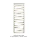 Kazeane EC, couleur 0067, 743W, H 1661 mm / L 600 mm, robinet couleur