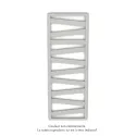 Kazeane EC, couleur 0262, 743W, H 1661 mm / L 600 mm, robinet couleur