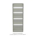 Kadrane Spa EC, Cement Grey, 694W, H 1507 mm / L 550 mm, robinet couleur
