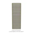 Kadrane EC, couleur Yellow Grey, 966W, H 1835 mm / L 600 mm robinet couleur