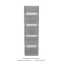 Altai Spa EC double, Titane 0335, 1262W, H 1804 mm / L 500 mm