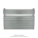 Régate EC, couleur Titane, 656W, H 666 mm / L 1000 mm