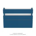 Régate EC, couleur Gentian Blue, 656W, H 666 mm / L 1000 mm