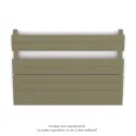 Régate EC, couleur Yellow Grey, 656W, H 666 mm / L 1000 mm