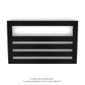 Karena Spa EC, robinetterie, couleur 9005, 447W, H 595 mm / L 900 mm