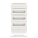 Régate EC, couleur Light Beige, 504W, H 1037 mm / L 500 mm