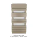 Régate EC, couleur Beige Quartz, 504W, H 1037 mm / L 500 mm