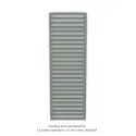 Kadrane EC, couleur Blue Grey, 966W, H 1835 mm / L 600 mm robinet couleur
