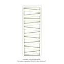 Kazeane EC, couleur 9001, 743W, H 1661 mm / L 600 mm, robinet couleur