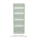 Kadrane Spa EC, Pastel Green, 694W, H 1507 mm / L 550 mm, robinet couleur