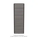 Kadrane EC, couleur Dark Brown, 966W, H 1835 mm / L 600 mm robinet couleur