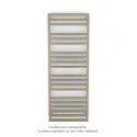 Kadrane Spa EC, Beige Quartz, 694W, H 1507 mm / L 550 mm, robinet couleur