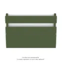 Régate EC, couleur Olive Green, 656W, H 666 mm / L 1000 mm