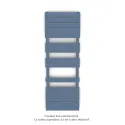 Régate EC, couleur Pigeon Blue, 691W, H 1481 mm / L 500 mm