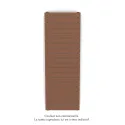Régate EC Status, couleur Terracotta, 766W, H 1481 mm / L 500 mm