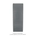 Régate EC Status, couleur Anthracite, 766W, H 1481 mm / L 500 mm