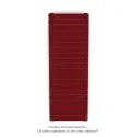 Régate EC Status, couleur Ruby Red, 766W, H 1481 mm / L 500 mm