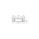Radiateur Sèche-serviettes TAHITI S 30T60 SEC R4 Chromé