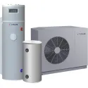 Pompe à chaleur Air/Eau HTi70 14kW mono+Pilote DS170D +ballon 40L, Hte T C- R290