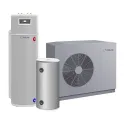 Pompe à chaleur Air/Eau HTi70 14kW mono+Pilote DS170D +ballon 40L, Hte T C- R290
