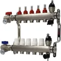 Collecteur Inox pré-monté N2I avec débitmètres 4 circuits